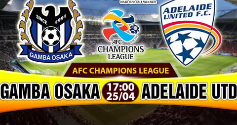 Nhan dinh Gamba Osaka vs Adelaide 17h00 ngay 254 (AFC Champions League 201617) hinh anh
