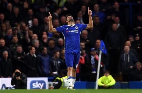 HLV Conte vui mừng khi Costa nổ súng trở lại