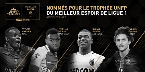 Cầu thủ xuất sắc nhất Ligue 1 mùa 2016/17: Cavani đấu Verratti