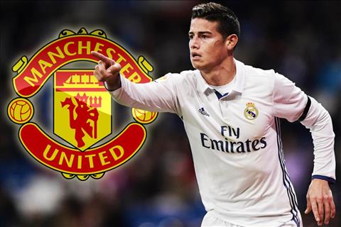 Real chốt giá bán James Rodriguez cho M.U