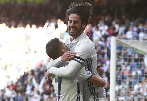 Tỏa sáng rực rỡ Isco muốn Zidane đưa ra sân nhiều hơn