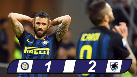 Inter Milan 1-2 Sampdoria Bo mat quen thuoc hinh anh