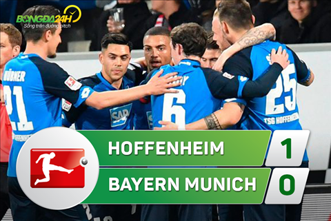 Tong hop Hoffenheim 1-0 Bayern Munich (Vong 27 Bundesliga 201617) hinh anh