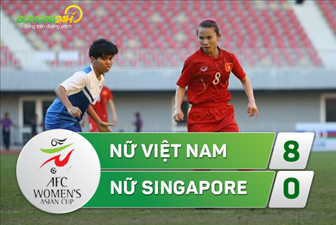 Tong hop Nu Viet Nam 8-0 Nu Singapore (VL Asian Cup 2018) hinh anh