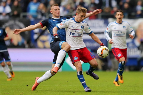 Nhan dinh Hamburg vs Hoffenheim 20h30 ngay 84 (Bundesliga 201617) hinh anh