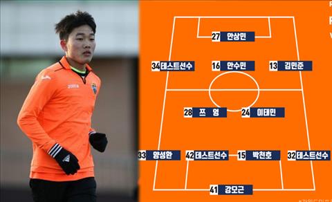 Tiền vệ Xuân Trường lập siêu phẩm đá phạt, Gangwon vẫn thua ngược