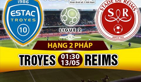 Nhan dinh Troyes vs Reims 01h30 ngay 135 (Hang 2 Phap 201617) hinh anh