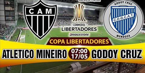 Nhan dinh Atletico Mineiro vs Godoy Cruz 07h45 ngay 175 (Copa Libertadores 2017) hinh anh