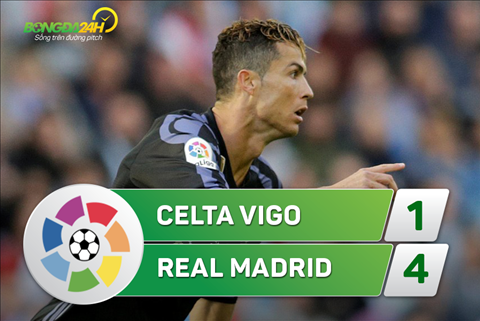 Tong hop Celta Vigo 1-4 Real Madrid (Da bu vong 21 La Liga 201617) hinh anh