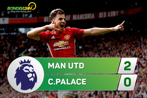 MU 2-0 Crystal Palace (KT): "Quỷ đỏ" thắng nhẹ trận cuối nhờ "đám trẻ"
