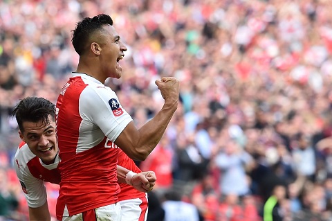 Alexis Sanchez: Điểm sáng lớn nhất của Arsenal ở mùa giải 2016/17