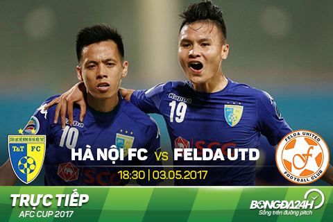 Hà Nội 4-1 Felda (KT): Hà Nội chia tay AFC Cup trong trận cầu nhiều siêu phẩm