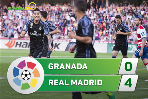 Ket qua Granada 0-4 Real Madrid
