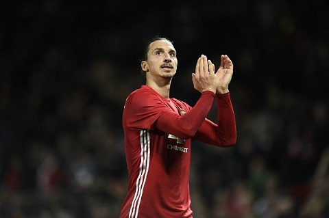 M.U tính ký hợp đồng mới với Ibrahimovic