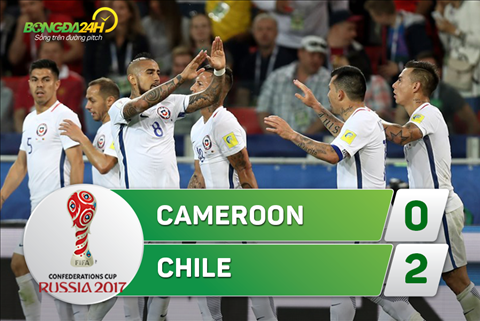 Ket qua Cameroon 2-2 Chile