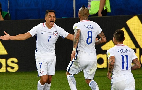 Đức vs Chile (1h ngày 23/6): Chờ Alexis Sanchez làm nên lịch sử