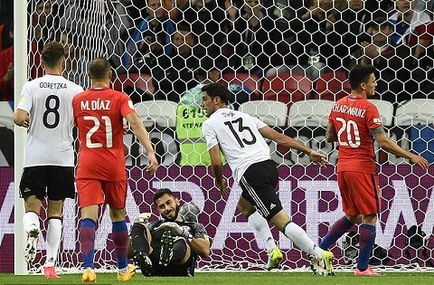 Những điều rút ra sau trận đấu Đức 1-1 Chile