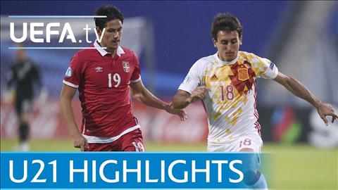 Tổng hợp: U21 Serbia 0-1 U21 TBN (U21 châu Âu 2017)