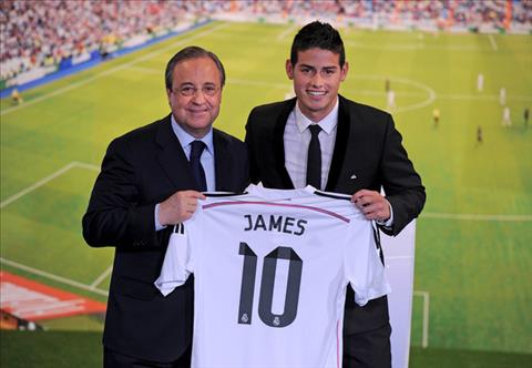 Tiền vệ James Rodriguez bị Real bỏ rơi không thương tiếc