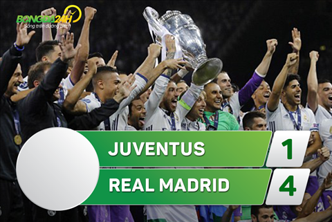 Ket qua Juventus 1-4 Real Madrid