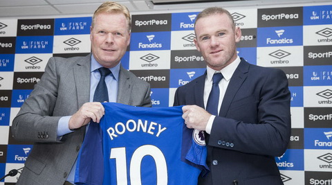 Wayne Rooney se duoc da dung vi tri mong muon tai Everton.
