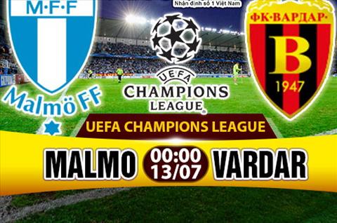 Nhan dinh Malmo vs Vardar 00h00 ngay 137 (So loai Champions League 201718) hinh anh