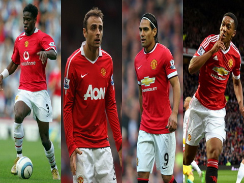 Số 9 của Man Utd kỷ nguyên Premier League: Ít người thành công