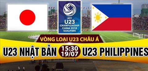 Nhan dinh U23 Nhat Ban vs U23 Philippines 15h30 ngay 197 (VL U23 chau A 2018) hinh anh