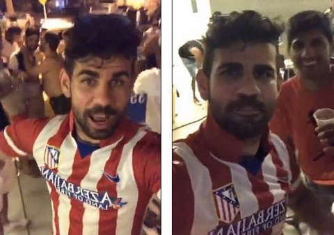 Diego Costa khong co cua tro lai Atletico Madrid trong he nay.