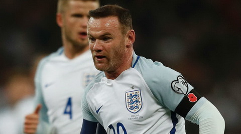 Wayne Rooney lai co co hoi khoac ao DT Anh.