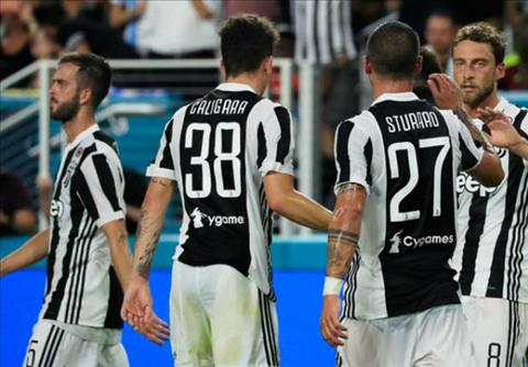 Tong hop Roma 1-1 (pen 4-5) Juventus (ICC 2017) hinh anh