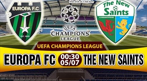Nhan dinh Europa vs The New Saints 00h30 ngay 57 (So loai Champions League 201718) hinh anh