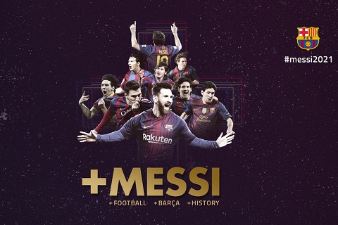 CHINH THUC o lai Barcelona den 2021, Messi boi trong bien tien hinh anh
