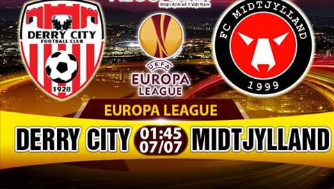 Nhan dinh Derry City vs Midtjylland 01h45 ngay 77 (So loai Europa League 201718) hinh anh