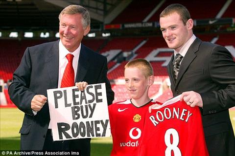 10 buc anh ve su nghiep cua Wayne Rooney tai Man United hinh anh