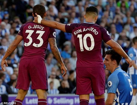 Man City thắng nhọc: Brighton chỉ là bài thử nghiệm của Pep