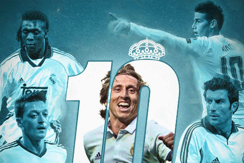 Luka Modric va chiec ao so 10 o Real Madrid