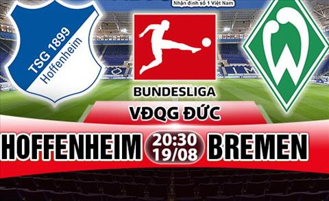 Nhan dinh Hoffenheim vs Bremen 20h30 ngay 198 (Bundesliga 201718) hinh anh