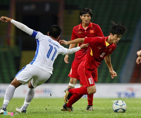 Công Phượng solo ghi bàn ở góc hẹp trận U22 Việt Nam vs U22 Philippines