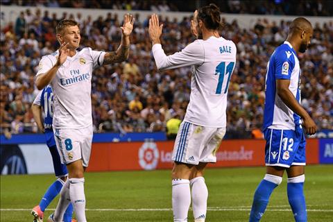 Deportivo 0-3 Real Khi Bale gian tiep bao tin buon cho MU… hinh anh 3