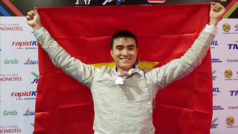 Chiến tích vàng của hotboy đấu kiếm Vũ Thành An