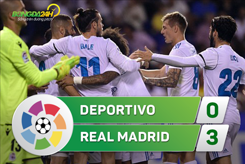 Tong hop Deportivo 0-3 Real Madrid (Vong 1 La Liga 201718) hinh anh