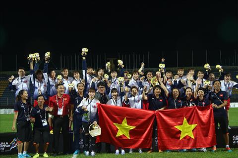 Đoạt HCV Sea Games 29, tuyển nữ Việt Nam được thưởng 4 tỷ đồng