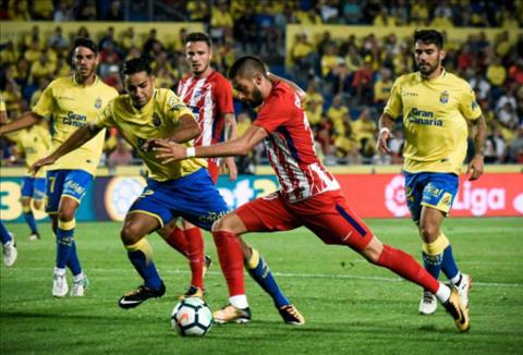 Las Palmas 1-5 Atletico Madrid: Định đoạt từ đầu trận