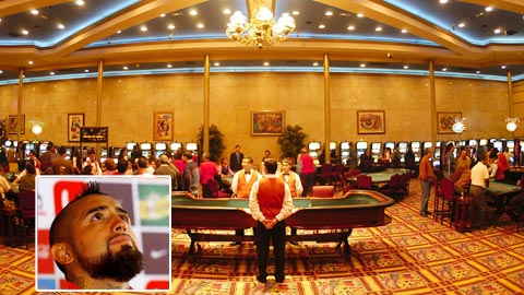 Về tập trung ĐTQG, tiền vệ Vidal làm loạn casino