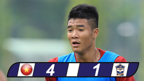U22 Việt Nam thắng đội hạng 3 Hàn Quốc nhờ cú đúp của Đức Chinh