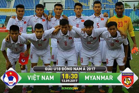 U18 Việt Nam 1-2 U18 Myanmar (KT): Thầy trò Hoàng Anh Tuấn đau đớn dừng bước tại U18 AFF Cup 2017