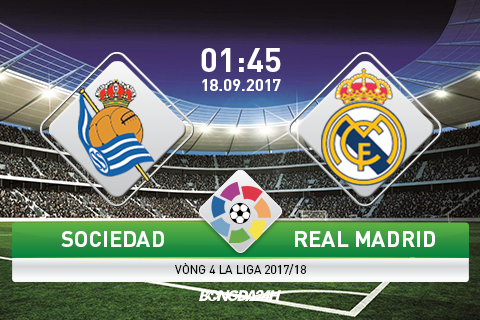 Sociedad vs Real (1h45 ngày 18/9): Vua thì vẫn là Vua