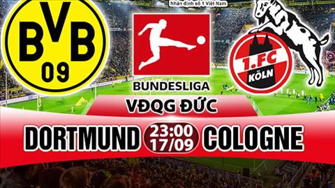 Nhan dinh Dortmund vs Cologne 23h00 ngay 179 (Bundesliga 201718) hinh anh