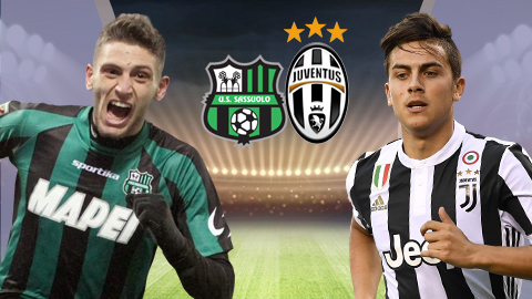 Nhan dinh Sassuolo vs Juventus 17h30 ngay 179 (Serie A 201718) hinh anh